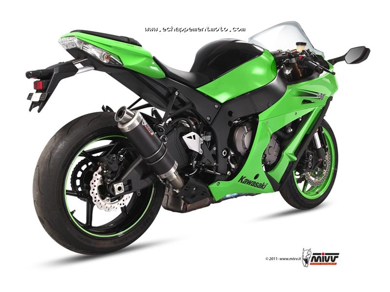 ECHAPPEMENT MOTO KAWASAKI ZX 10 R 2011 MIVV ROUND GP K026L2S_b